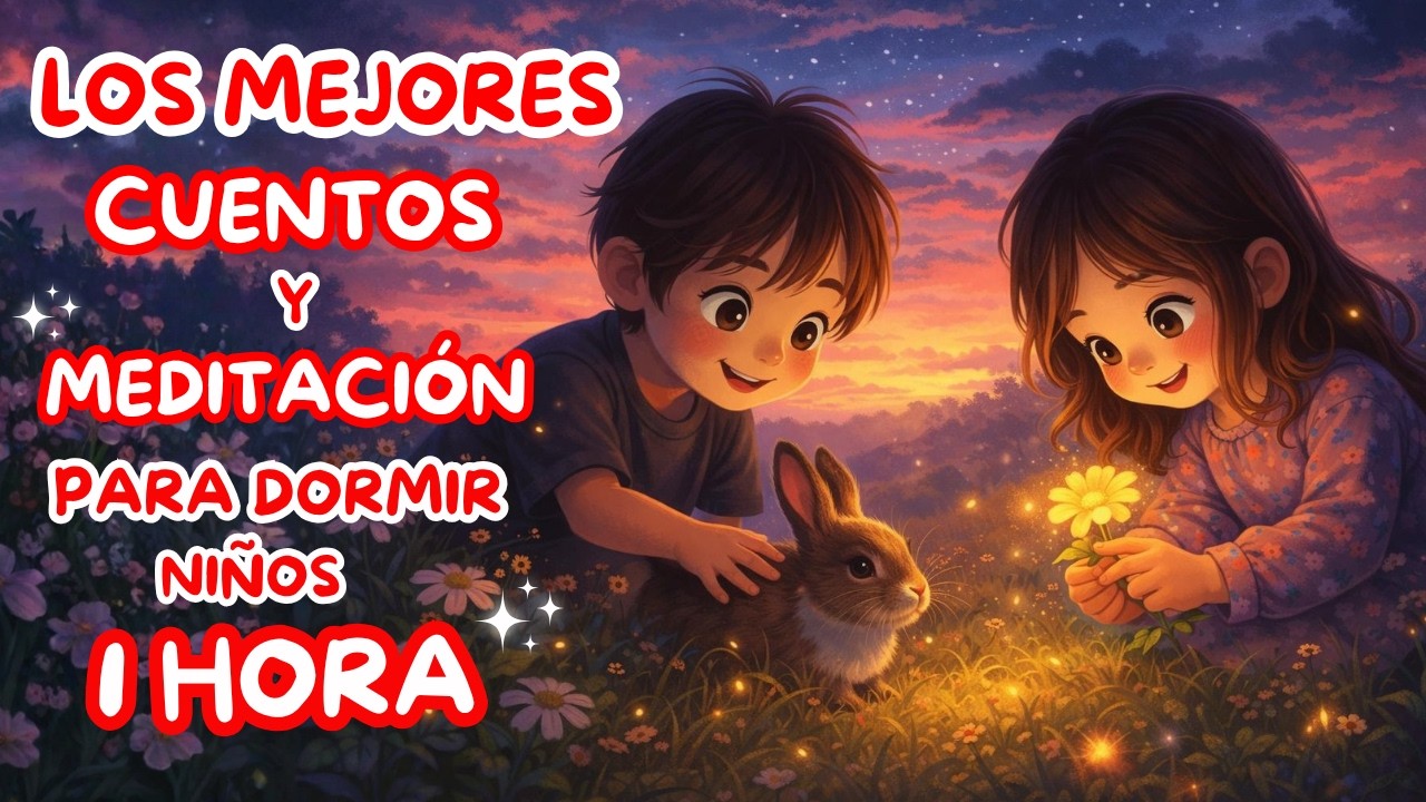 🌙✨Los mejores CUENTOS y MEDITACIÓN para dormir niños | Recopilación especial 1 HORA del Rincón