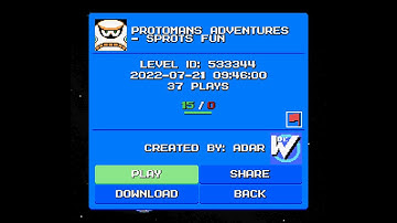 Mega Man Maker v1.7.5: PROTOMANS ADVENTURES - SPROTS FUN (ID: 533344)