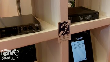 ISE 2017: Opus Technologies Promotes Amplifier Loop System