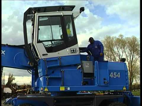 Terex Fuchs Log handling.wmv