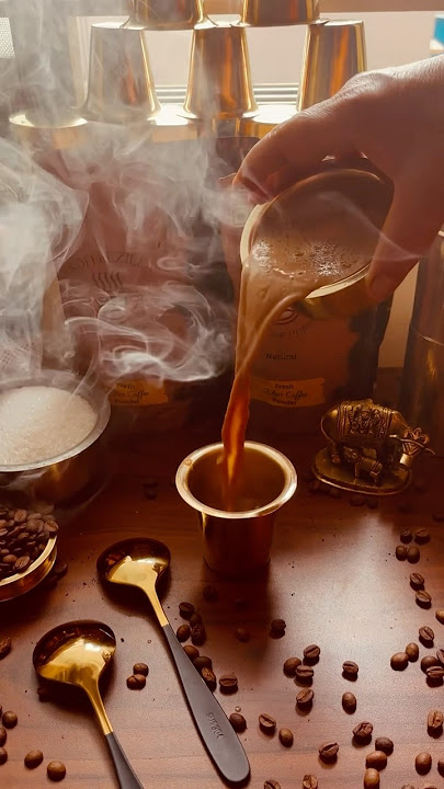 FILTER COFFEE☕️❤️ #filtercoffee #morningcoffee #coffee #shorts #youtube #subscribe #coffeelove