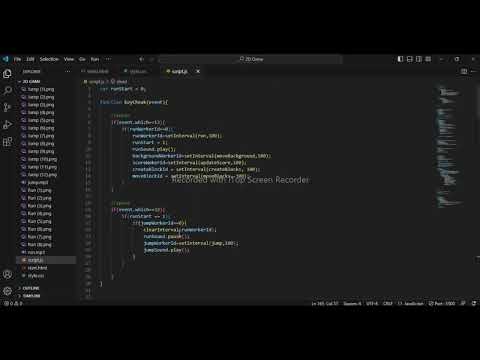 JAVASCRIPT 2D GAME  | Java Institute | Nishadi Upeksha