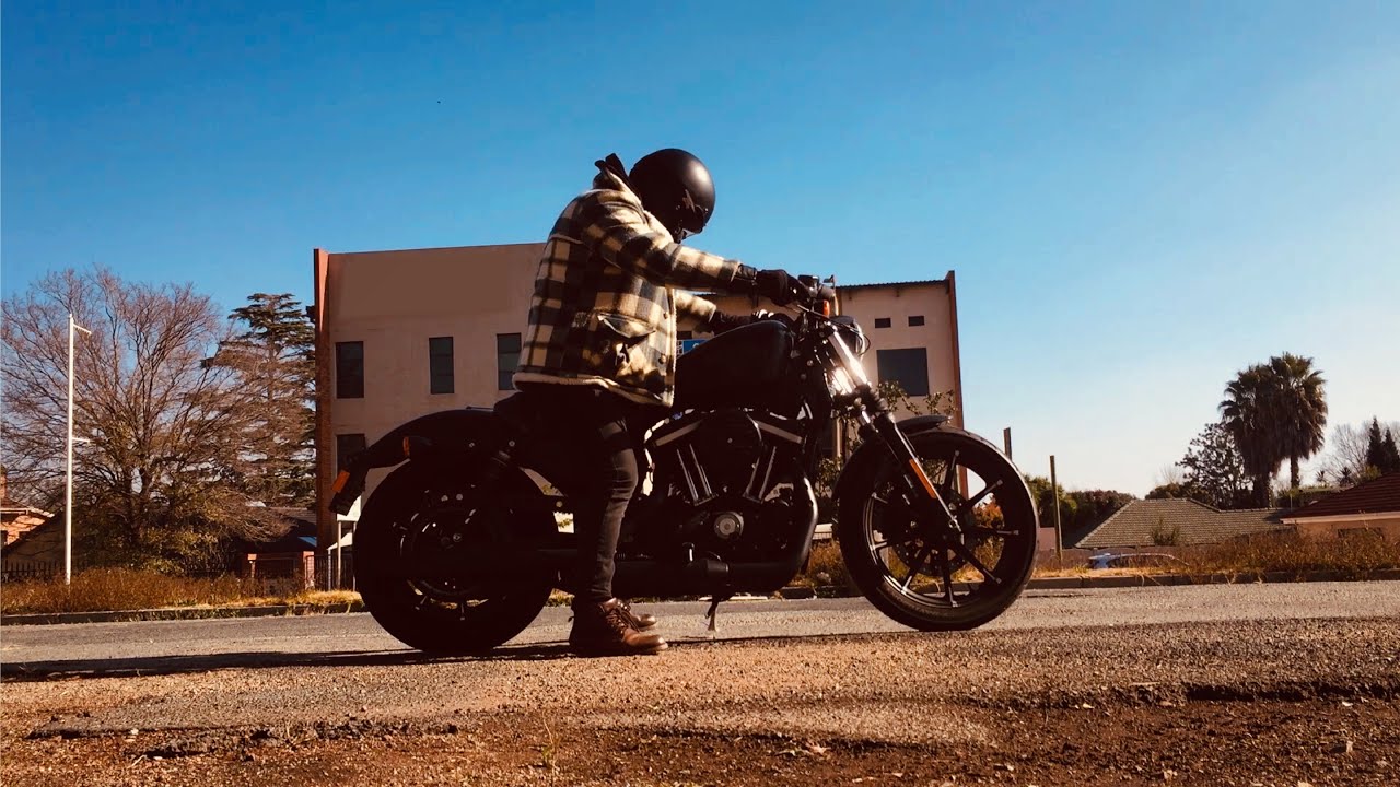 harley davidson iron 883 exhaust sound