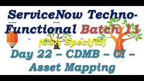 Batch 11 | Day 22 | CMDB - CI - Asset Mapping (Field - Status) #Shorts #Short