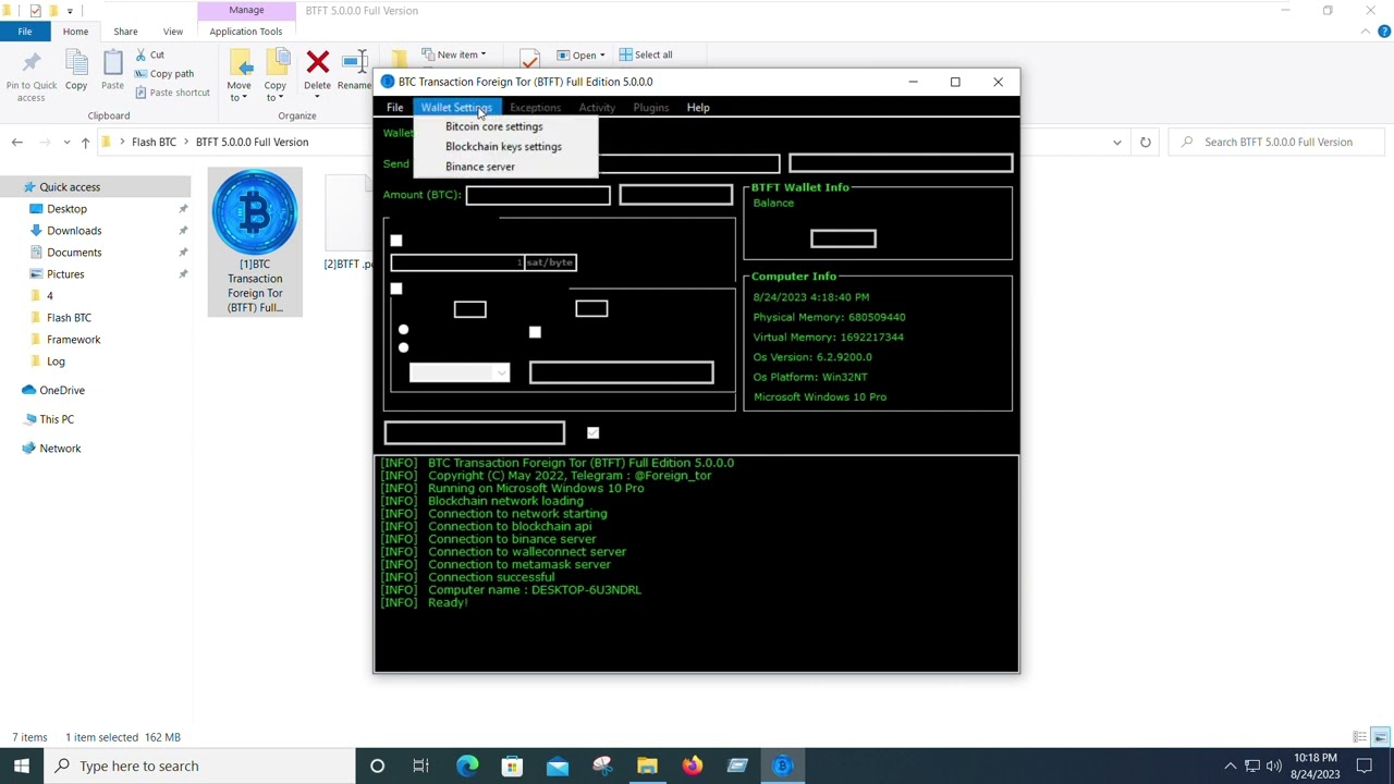 Premium Software Flash BTC