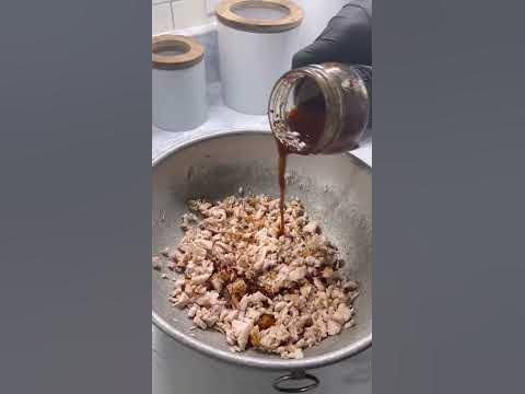 My favorite way to use Turkey leftovers - Chopped BBQ Turkey - YouTube