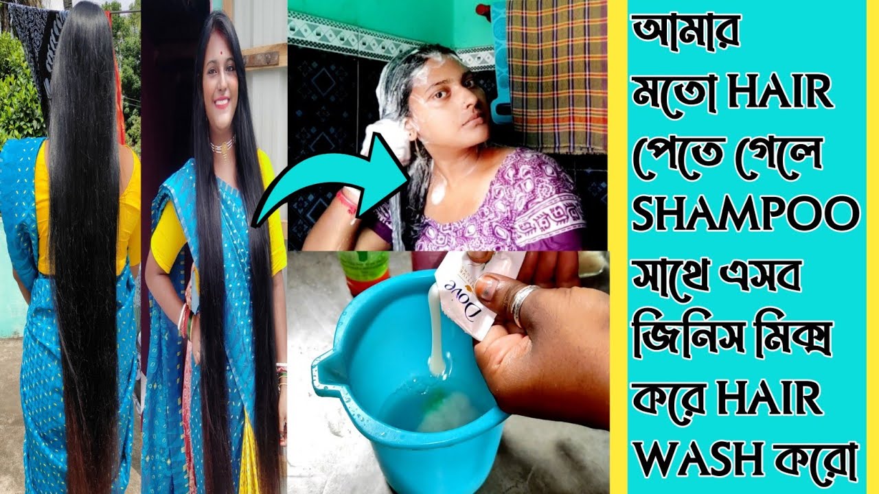 Shampoo সাথে এসব জিনিস মিক্স করে লাগাও আর পুজোর আগে Hair একদম সুন্দর