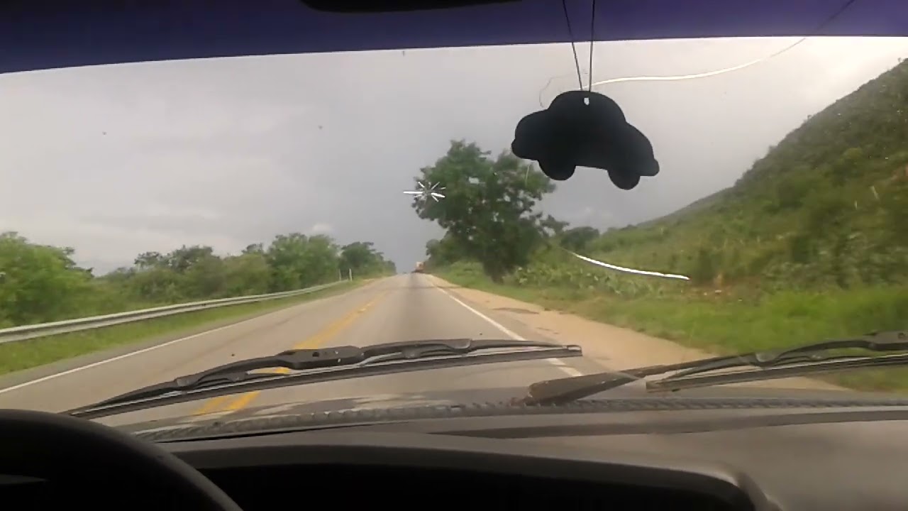 VIAGEM PARA NATAL EM DEZEMBRO DE 2014 BR 242 BAHIA BRASIL VIDEO 4