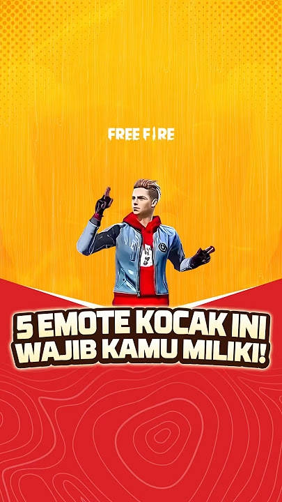 5 EMOTE KOCAK INI WAJIB KALIAN MILIKI ‼️🫵 #freefire