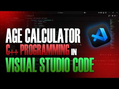 Age Calculator 🗓️| C++ programming | No Cut Video✂️