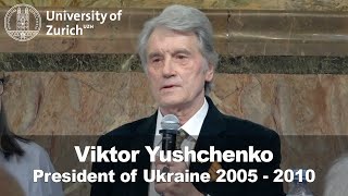 Viktor Yushchenko in Zurich: &quot;Global Security Architecture: Ukraine and Europe in the face of war&quot;