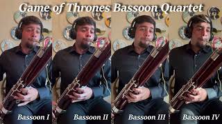 Game Of Thrones Bassoon Quartet Resimi