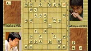 Famous Shogi Games: MORIUCHI vs HABU (Apr. 25th & 26th, 2005)