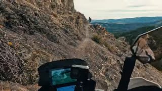 Defying Death: Terrifying Ride on Washington's Backcountry Single Track