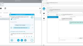 Nextplane Demo - Skype For Business Cisco Jabber One-To-One Chat
