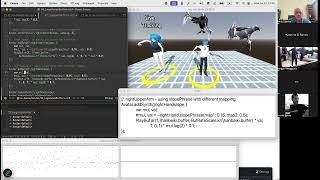 Controlling sound in SuperCollider from live animation data on Godot/Rokoko