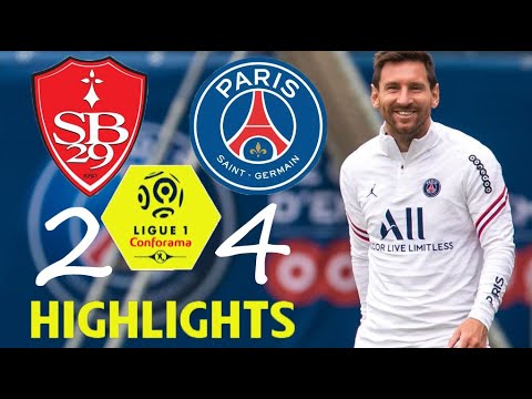psg vs brest highlight & all goals 2021 | messi first game for psg psg vs brest highlight & all goals 2021 | messi first game for psg Thumbnail