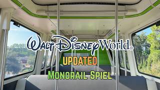 UPDATED Walt Disney World Monorail Spiel | EPCOT | Magic Kingdom | Walt Disney World