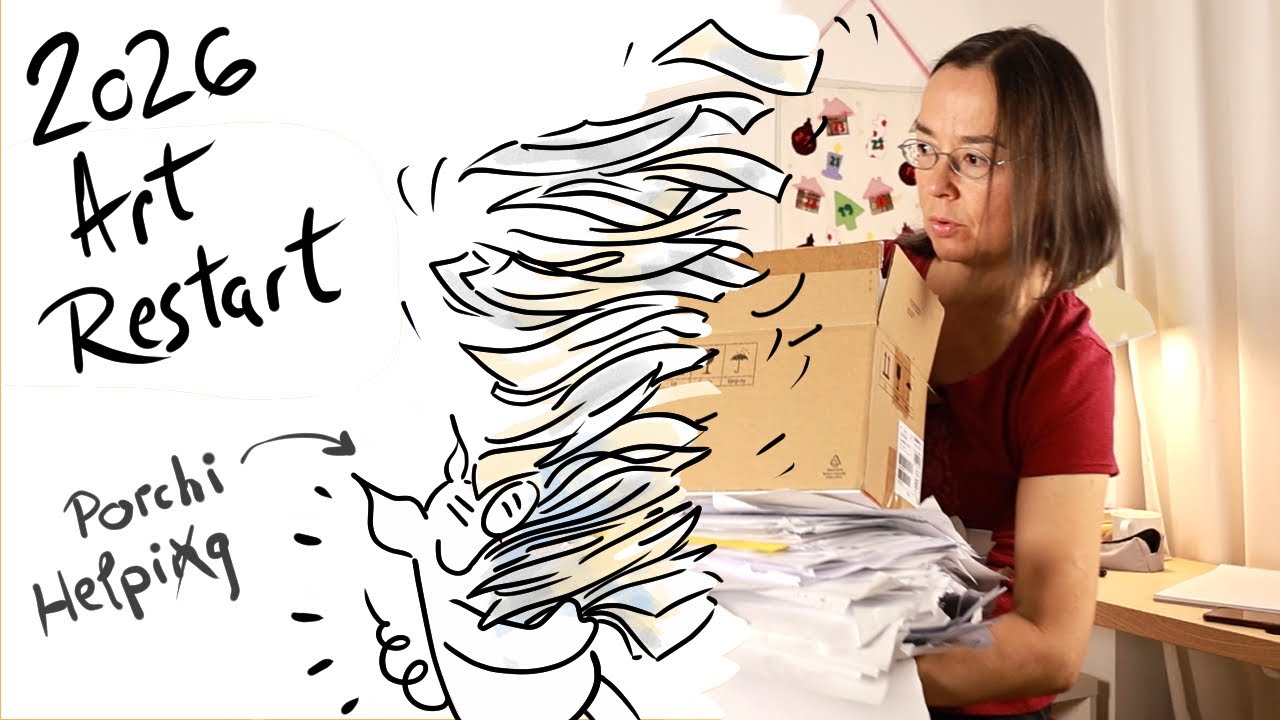 New Year Art restart with Porchi