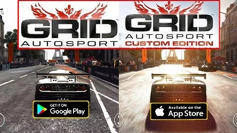 Grid Autosport vs Grid Autosport custom edition
