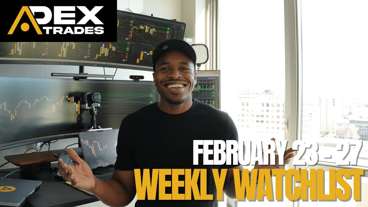 AdexTrades Weekly Watchlist | 2/23 - 2/27/26