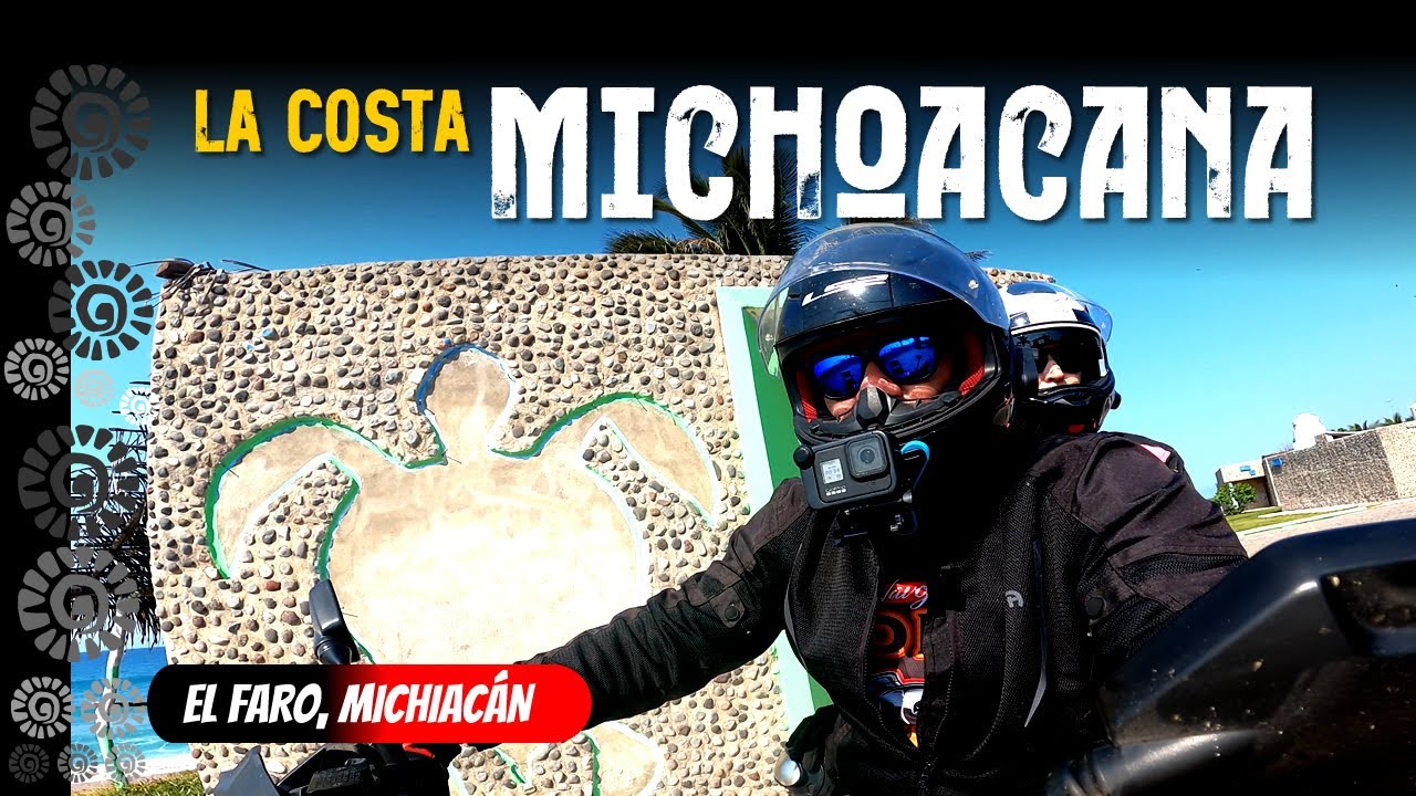 Rodamos 🏍️ por LA COSTA MICHOACANA🏖️ y visitamos EL FARO de Bucerías 👌 | Motukmon | Cap.6