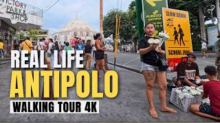 Real Life Around Antipolo Cathedral Antipolo City Walking Tour 4K