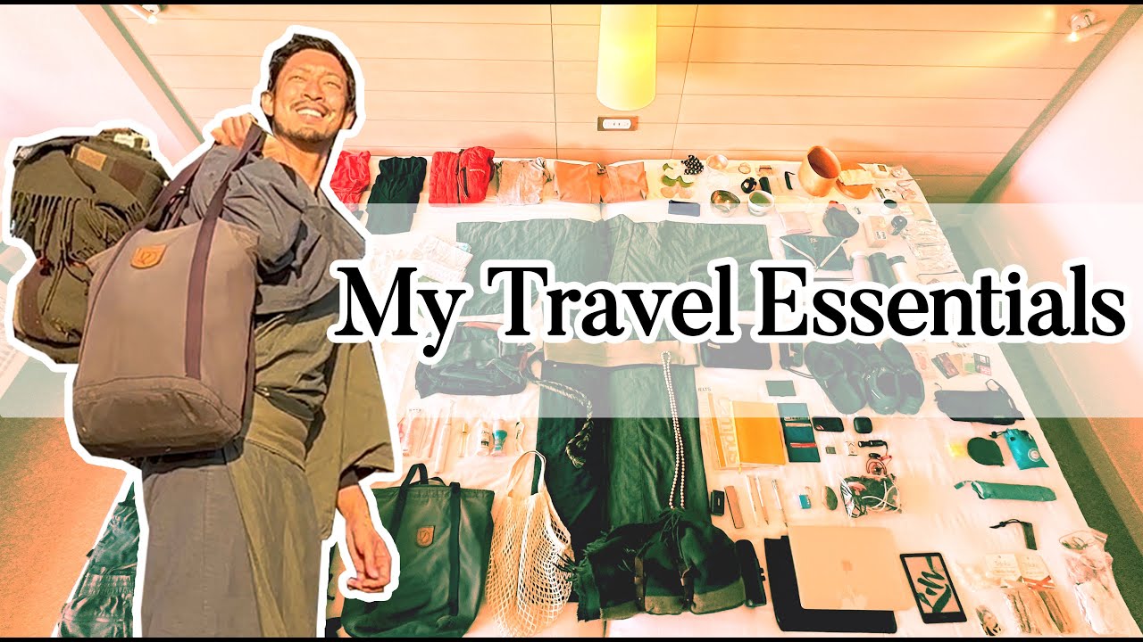 Japanese Minimalist: Travel Essentials for all seasons - YouTube