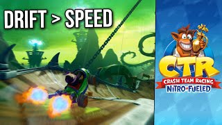 I Tried out the Drift Class for the first time.. (Crash Team Racing)