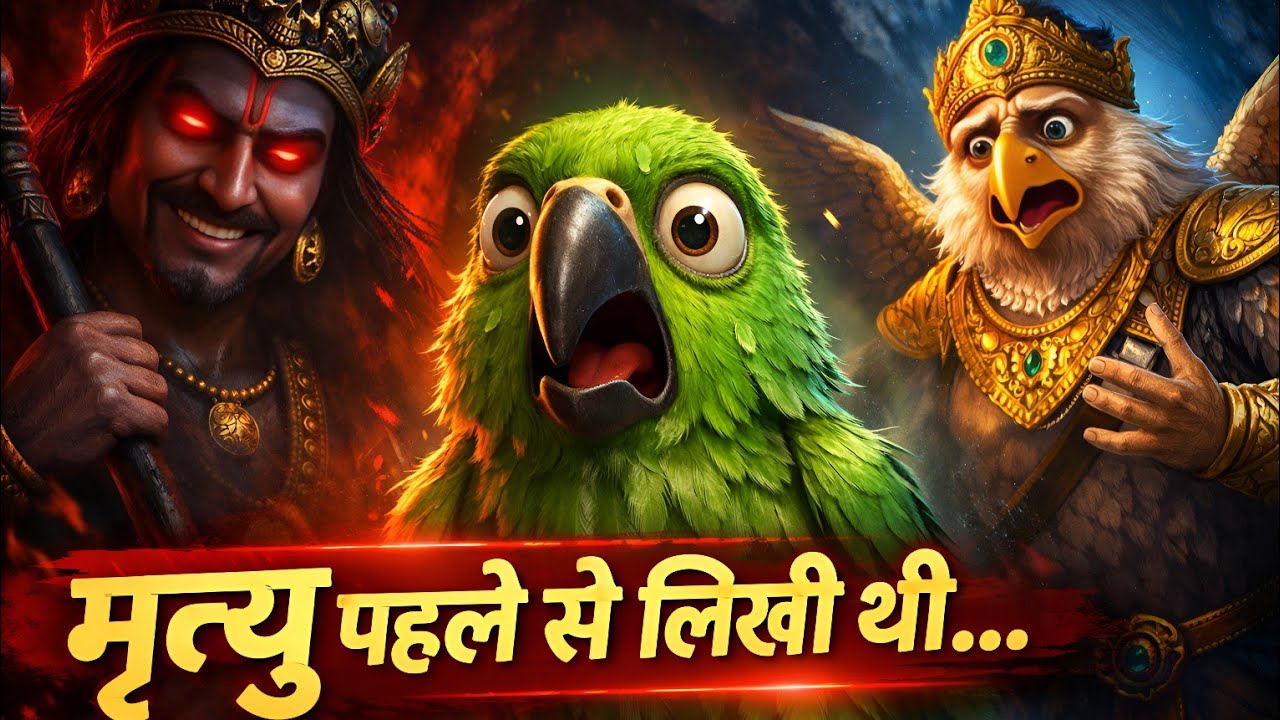 तोते को बचाने निकले गरुड़देव फिर क्यों बने उसकी मृत्यु का कारण