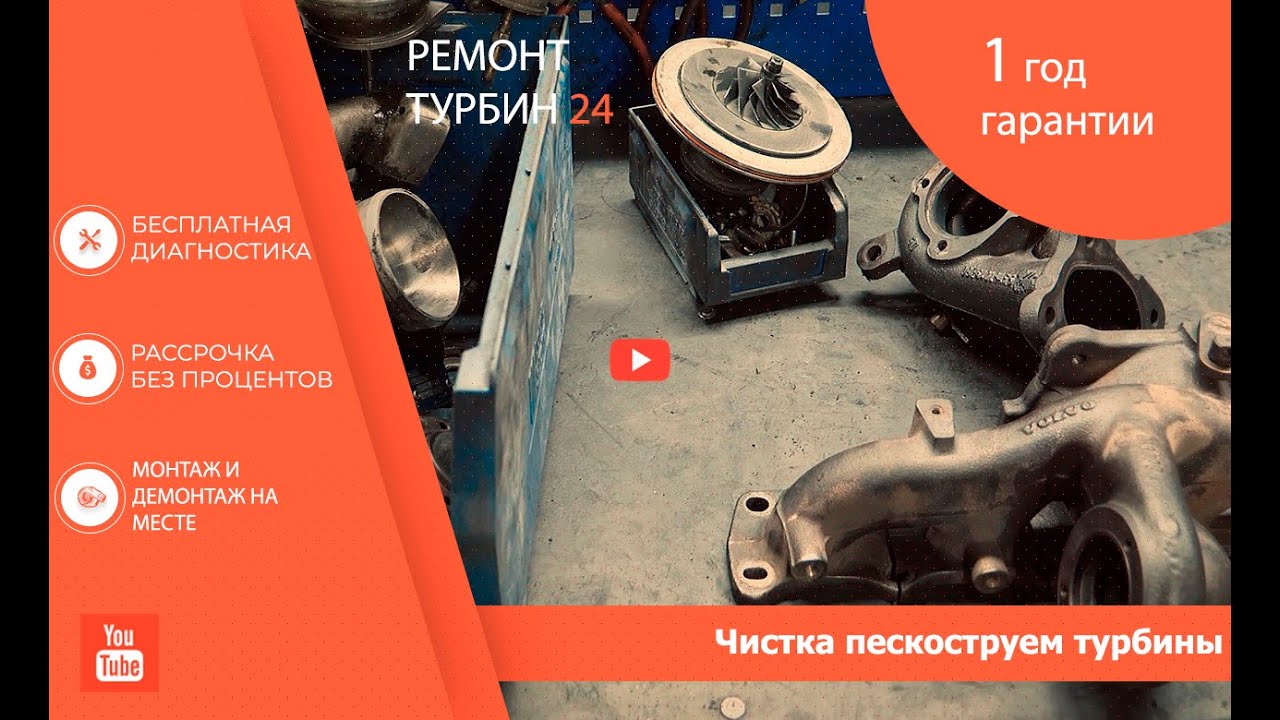 Чистка суппортов пескоструем