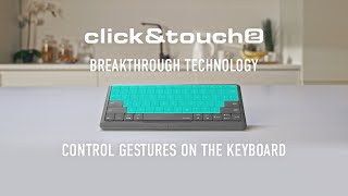 Click&Touch 2 - Smart Keyboard and Touchpad For Any Device