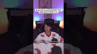 Clav FORGOT to end Stream while ZALHROIA gave him TEETH 😳😭 #clavicular Profile