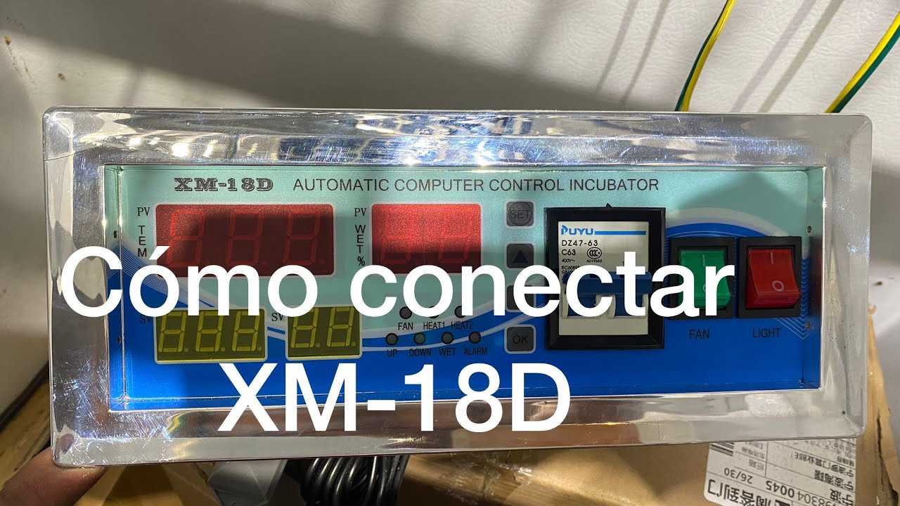 XM 18D Para Incubadora En Español