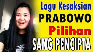 Lagu Kesaksian Prabowo Pilihan Sang Pencipta oleh Tinny Maria