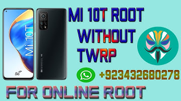 Mi 10T & Pro: unlock bootloader, flash xiaomi MIUI 12, magisk root