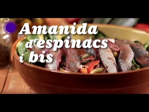 Vídeo: Com Es Fa Una Amanida Càlida D’espinacs De Panses