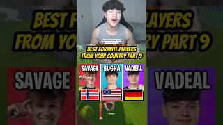 Best Fortnite Players From Your Country Part 10 ⛏️