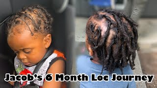 My 2 Year Old&#39;s 6 Month Loc Journey!