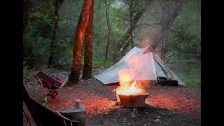 fly fishing and camping the Chattooga river