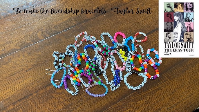 A small start on my friendship bracelets for Eras Seattle :) : r/TaylorSwift