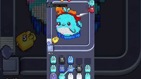 Pixel Flow Level 226. Walkthrough Gameplay 