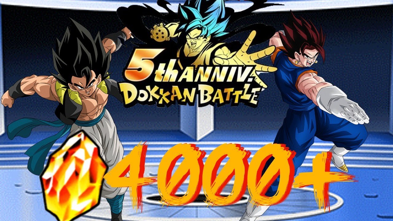 4000+ DRAGON STONE SUMMONING STREAM!! DBZ: DOKKAN BATTLE 5TH ANNIVERSARY SUMMONS