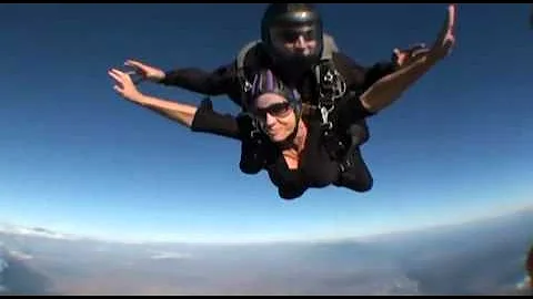 Lorraine Trent SKYDIVES!!!