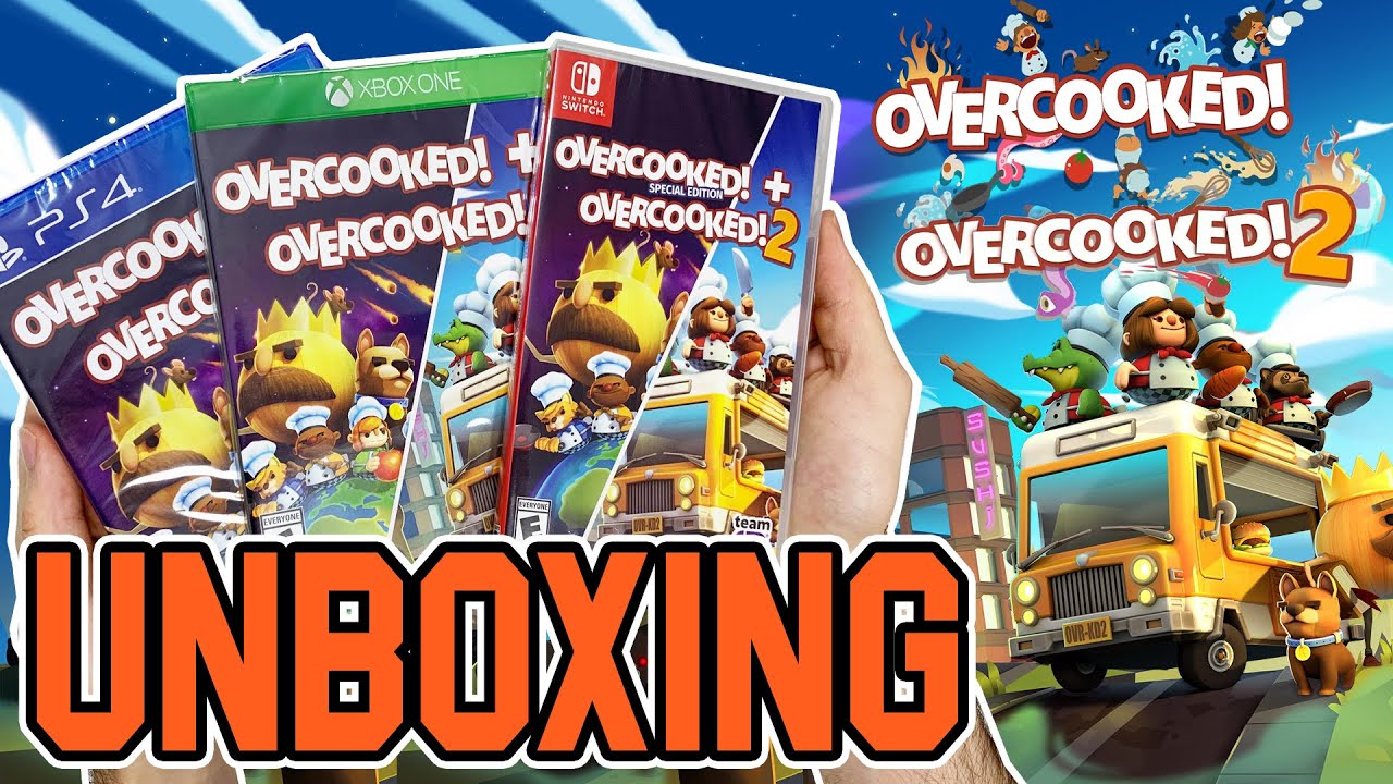 Jogo Ps4 Overcooked And Overcooked 2 Midia Fisica