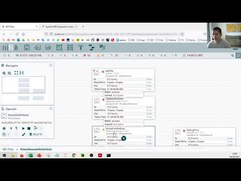 NiFi - RouteOnAttribute baseado no nome dos arquivos