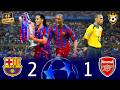Ronaldinho Leads Barça To Win UCL And Ends Henry Dream Barcelona 2 1 Arsenal UCL 2006 FHD