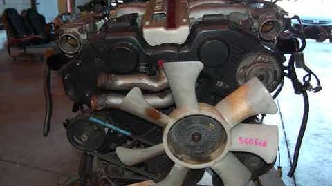Stock No 560668W, Compression test for JDM VG30DETT Long Block