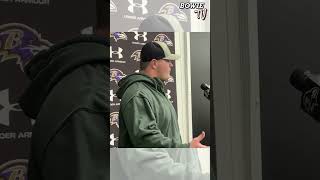 Tyler Linderbaum on 5th-year option: No talks, will work itself out. #RavensFlock #shorts