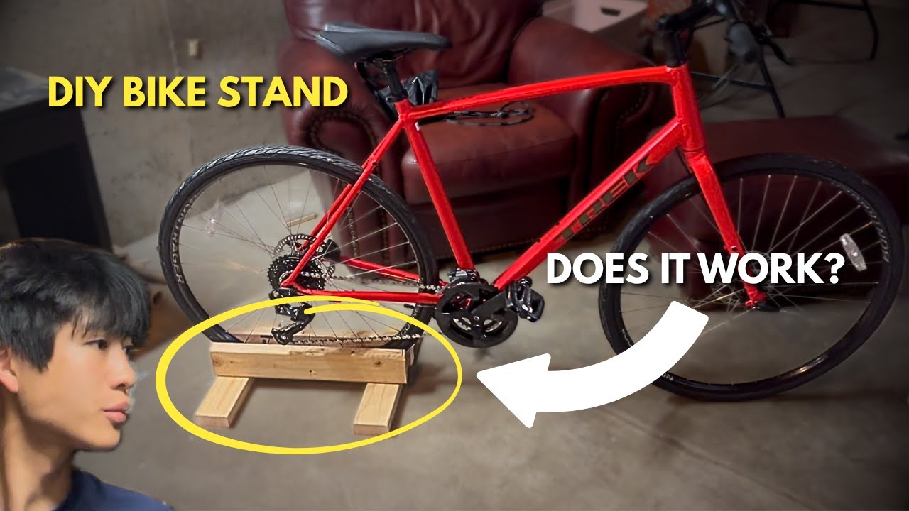 The EASIEST Bike Stand Build ever! - YouTube